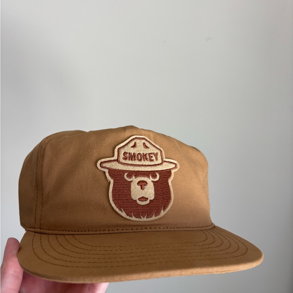 Smokey Patch Tan Men's Five-Panel Hat